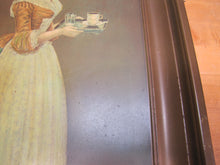 Load image into Gallery viewer, LA BELLE CHOCOLATIERE WALTER BAKER & Co Antique Tin Self Framed Advertising Sign CHOCOLATE