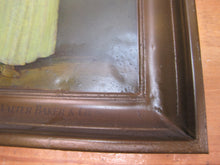 Load image into Gallery viewer, LA BELLE CHOCOLATIERE WALTER BAKER & Co Antique Tin Self Framed Advertising Sign CHOCOLATE