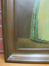 Load image into Gallery viewer, LA BELLE CHOCOLATIERE WALTER BAKER & Co Antique Tin Self Framed Advertising Sign CHOCOLATE