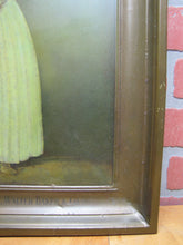 Load image into Gallery viewer, LA BELLE CHOCOLATIERE WALTER BAKER & Co Antique Tin Self Framed Advertising Sign CHOCOLATE