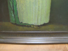 Load image into Gallery viewer, LA BELLE CHOCOLATIERE WALTER BAKER & Co Antique Tin Self Framed Advertising Sign CHOCOLATE