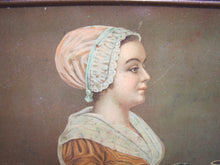Load image into Gallery viewer, LA BELLE CHOCOLATIERE WALTER BAKER & Co Antique Tin Self Framed Advertising Sign CHOCOLATE