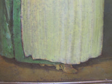 Load image into Gallery viewer, LA BELLE CHOCOLATIERE WALTER BAKER & Co Antique Tin Self Framed Advertising Sign CHOCOLATE