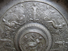 Load image into Gallery viewer, Antique Mythological Characters Scenes Decorative Arts High Relief Metal Charger Plaque Grand Tour Design Style Ornate