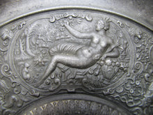 Load image into Gallery viewer, Antique Mythological Characters Scenes Decorative Arts High Relief Metal Charger Plaque Grand Tour Design Style Ornate