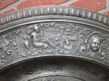 Load image into Gallery viewer, Antique Mythological Characters Scenes Decorative Arts High Relief Metal Charger Plaque Grand Tour Design Style Ornate