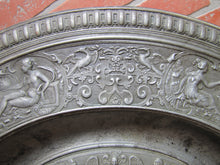 Load image into Gallery viewer, Antique Mythological Characters Scenes Decorative Arts High Relief Metal Charger Plaque Grand Tour Design Style Ornate