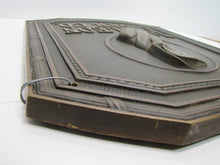 Load image into Gallery viewer, NAPOLEON CIGAR CO Antique Bronze Cigar Store Display Advertising Sign Plaque PRICE BROS CHICAGO