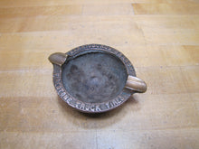 Load image into Gallery viewer, FIRESTONE TRUCK TIRES HARRISBURG BRANCH Old Bronze Advertising Ashtray Sign Tray