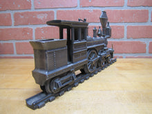 Load image into Gallery viewer, LOCOMOTIVE TRAIN RAILROAD Vintage Figural Mailbox Topper Sign Plaque Detailed RR