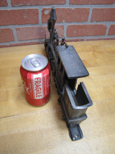 Load image into Gallery viewer, LOCOMOTIVE TRAIN RAILROAD Vintage Figural Mailbox Topper Sign Plaque Detailed RR