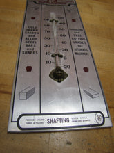 Load image into Gallery viewer, KEYSTONE DRAWN STEEL Co SPRING CITY Pa Old Ad Thermometer Sign GRAMMES Allentown