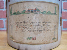 Load image into Gallery viewer, ULMAN & SONS DEALERS IN WINES & LIQUORS BALTO MD Antique Stoneware Jug Folk Art Distillery Merchant