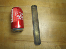 Load image into Gallery viewer, BARBER SHOP Old Embossed Store Display Advertising Sign Bronze Brass Patina