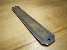 Load image into Gallery viewer, BARBER SHOP Old Embossed Store Display Advertising Sign Bronze Brass Patina