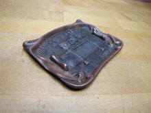 Load image into Gallery viewer, HAYES EQUIPMENT WICHITA KANSAS Old Advertising Cigar Ashtray Tray AIR COMPRESSOR