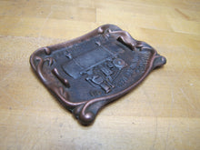 Load image into Gallery viewer, HAYES EQUIPMENT WICHITA KANSAS Old Advertising Cigar Ashtray Tray AIR COMPRESSOR