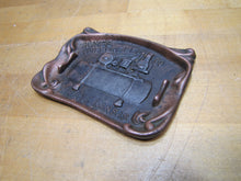Load image into Gallery viewer, HAYES EQUIPMENT WICHITA KANSAS Old Advertising Cigar Ashtray Tray AIR COMPRESSOR