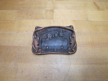 Load image into Gallery viewer, HAYES EQUIPMENT WICHITA KANSAS Old Advertising Cigar Ashtray Tray AIR COMPRESSOR
