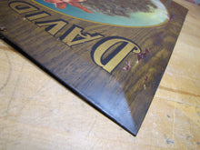 Load image into Gallery viewer, DAVIDSON'S CHOCOLATES & BON BONS DES MOINES IOWA Antique Advertising Sign BEAUTY