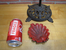 Load image into Gallery viewer, Peacock Antique Smoking Smoke Stand Ashtray Cast Iron Figural Bird Verona USA