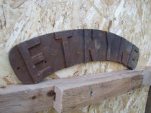 Load image into Gallery viewer, ETNYRE Antique Automobile Equipment Machinery Embossed Cast Iron Sign Plaque Advertising
