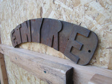 Load image into Gallery viewer, ETNYRE Antique Automobile Equipment Machinery Embossed Cast Iron Sign Plaque Advertising