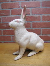 Load image into Gallery viewer, Antique Cast Iron Bunny Rabbit Doorstop Garden Yard Farm Decorative Art Statue