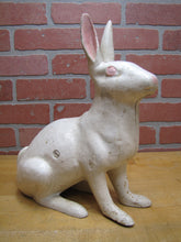 Load image into Gallery viewer, Antique Cast Iron Bunny Rabbit Doorstop Garden Yard Farm Decorative Art Statue