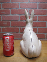 Load image into Gallery viewer, Antique Cast Iron Bunny Rabbit Doorstop Garden Yard Farm Decorative Art Statue