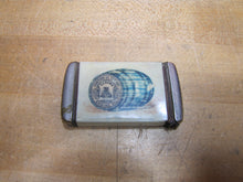 Load image into Gallery viewer, STANDARD OIL COMPANY Antique Match Safe Vesta Holder Gas Celluloid Advertising Barrels CAPITOL CYLINDER OIL & RENOWN ENGINE OIL