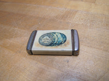 Load image into Gallery viewer, STANDARD OIL COMPANY Antique Match Safe Vesta Holder Gas Celluloid Advertising Barrels CAPITOL CYLINDER OIL & RENOWN ENGINE OIL