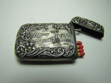 Load image into Gallery viewer, LEHIGH PORTLAND CEMENT ALLENTOWN PA Old Advertising Match Holder Safe Vesta Sign Ad