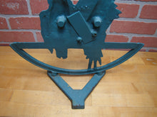 Load image into Gallery viewer, Pair of Parrots FIAT Old Cast Iron Figural Birds Perched Doorstop 1920s Radio Speaker Decorative Arts Statue