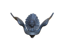 Load image into Gallery viewer, Native American Indian Old Folk Art Winged Hood Emblem Radiator Art Ornament