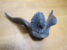 Load image into Gallery viewer, Native American Indian Old Folk Art Winged Hood Emblem Radiator Art Ornament