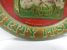 Load image into Gallery viewer, PULVER'S COCOA PURITY ITSELF Antique Advertising Tip Tray MAYER & LAVENSON Co NY Young Child Holidng Cup of Cocoa