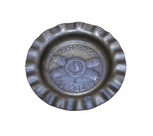 Load image into Gallery viewer, PRATT CHUCK MUFFLERS Old Advertising Ashtray Tray Sign FRANKFORT NY Tool Equipment Ad