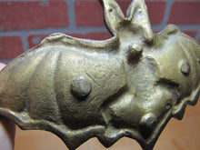 Load image into Gallery viewer, BAT TRAY Old Decorative Arts Brass GROTTES DE HAN Belgium Souvenir Depose