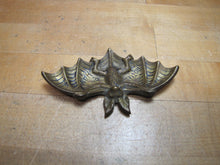 Load image into Gallery viewer, BAT TRAY Old Decorative Arts Brass GROTTES DE HAN Belgium Souvenir Depose