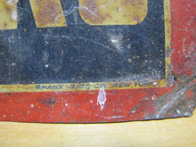 Load image into Gallery viewer, AMERICAN AGRICULTURAL FERTILIZERS Orig Old Feed Seed Farm Sign SHANK Co NEW YORK DEMAND AA QUALITY Embossed Tin Advertising Sign