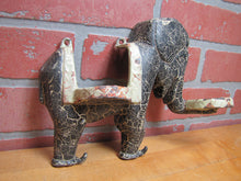 Load image into Gallery viewer, A W REISER TOLEDO OHIO Old Cast Iron Circus Elephant Kitchen Bathroom Holder Shelf Art