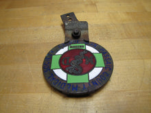 Load image into Gallery viewer, MD PASSAIC COUNTY MEDICAL SOCIETY NEW JERSEY Old Auto Badge Sign Enamel Bronze Medical Doctor
