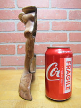 Load image into Gallery viewer, Cow Old Cast Iron Porcelain Enamel Doorstop Farm Butcher Shop Advertising Statue