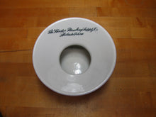 Load image into Gallery viewer, SHUSTER PLUMBING SUPPLY Co PHILADELPHIA Antique Porcelain Advertising Cuspidor Spittoon