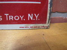 Load image into Gallery viewer, SMOKE Q&Q PERFECTOS Old Embossed Cigar Store Advertising Sign QUINN BROS TROY NY