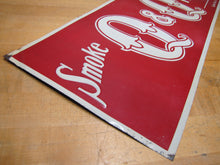 Load image into Gallery viewer, SMOKE Q&Q PERFECTOS Old Embossed Cigar Store Advertising Sign QUINN BROS TROY NY