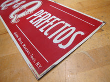 Load image into Gallery viewer, SMOKE Q&Q PERFECTOS Old Embossed Cigar Store Advertising Sign QUINN BROS TROY NY