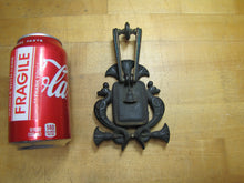 Load image into Gallery viewer, EGYPTIAN REVIVAL COBRAS PALMS Door Knocker Old Interior Architectural Hardware