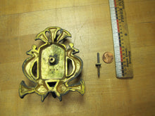 Load image into Gallery viewer, EGYPTIAN REVIVAL COBRAS PALMS Door Knocker Old Interior Architectural Hardware
